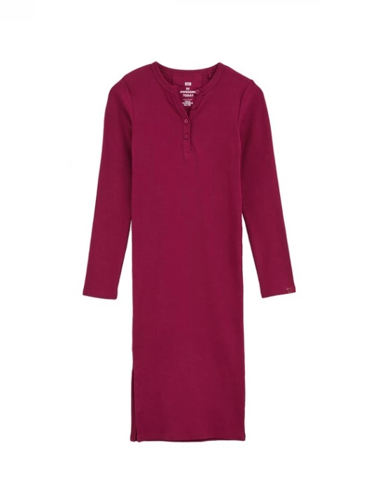 Foto van product WE Fashion Jurk bourgogne