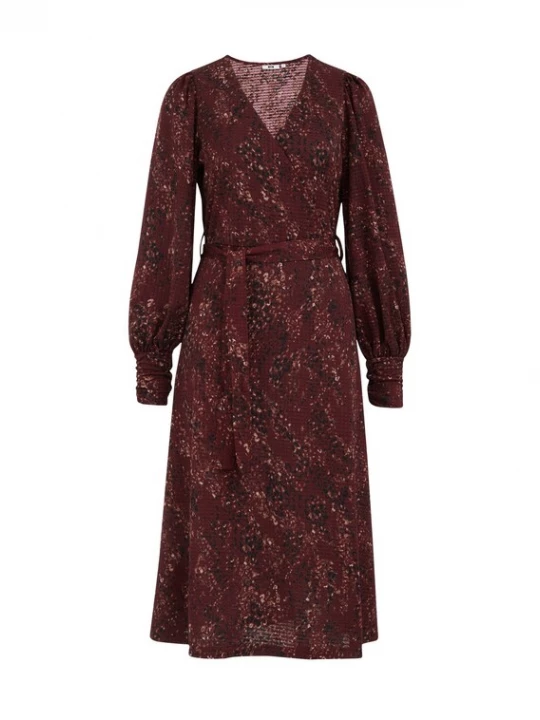 Foto van product WE Fashion Jurk bourgogne