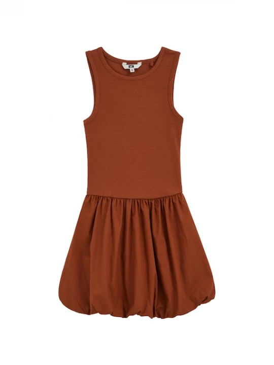 Foto van product WE Fashion Jurk bruin