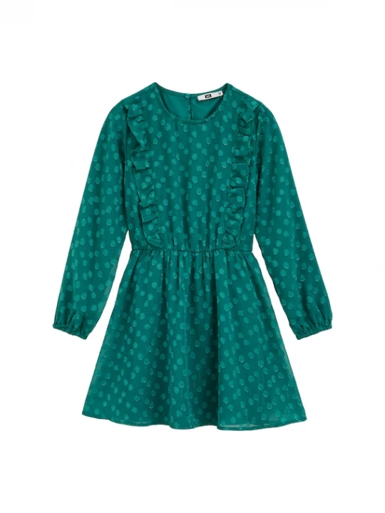 Foto van product WE Fashion Jurk groen