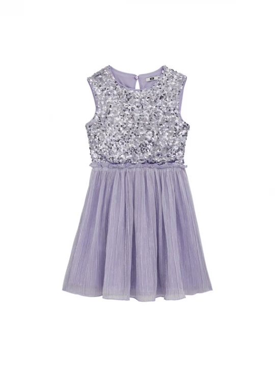 Foto van product WE Fashion Jurk lavendel / zilver