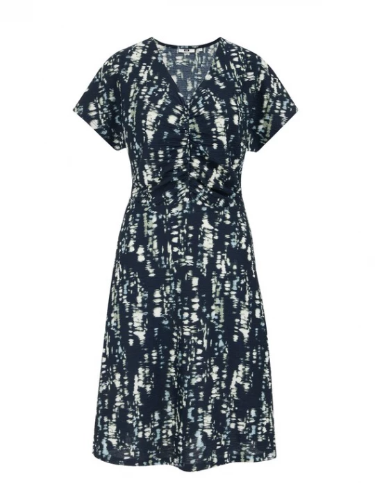 Foto van product WE Fashion Jurk marine / lichtblauw / pastelgroen / wit