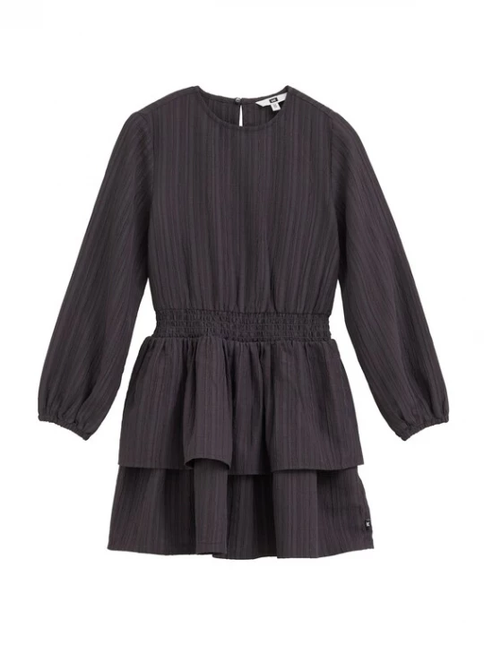 Foto van product WE Fashion Jurk 'Meisjes' donkergrijs