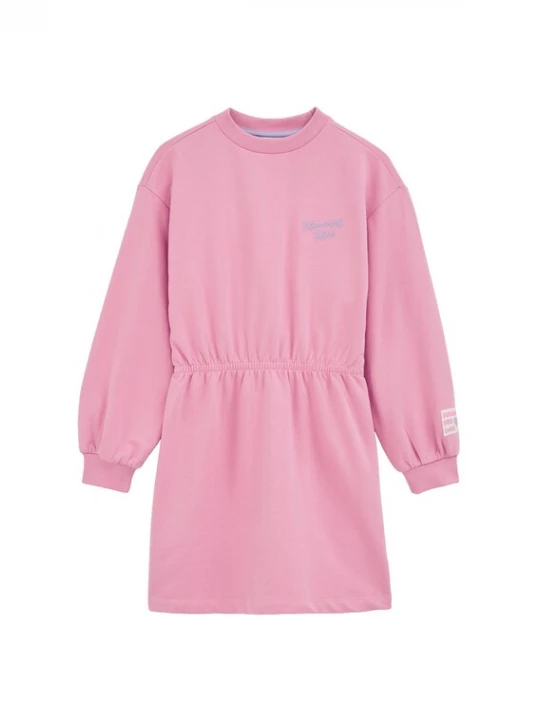 Foto van product WE Fashion Jurk pink / wit