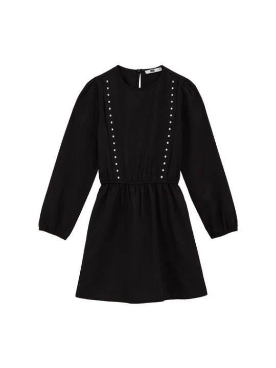 Foto van product WE Fashion Jurk zwart / wit