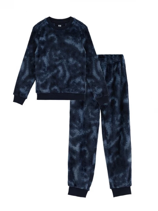 Foto van product WE Fashion Nachtkledij navy / saffier / duifblauw