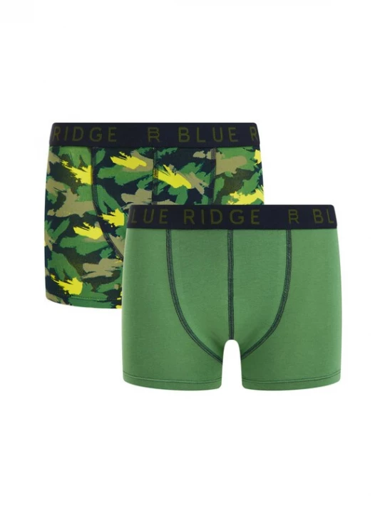 Foto van product WE Fashion Onderbroek geel / donkergroen / zwart