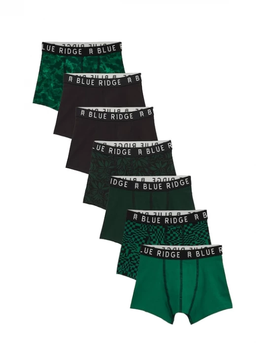 Foto van product WE Fashion Onderbroek groen / smaragd / donkergroen / zwart