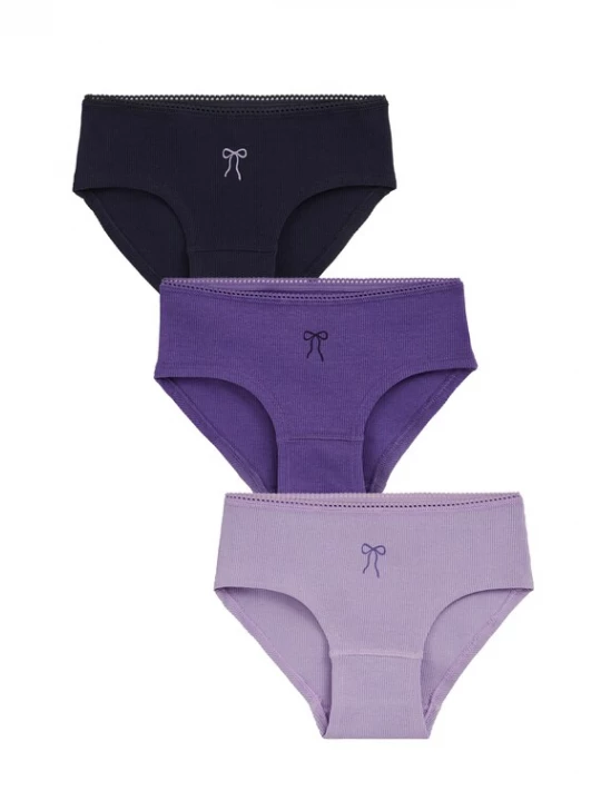 Foto van product WE Fashion Onderbroek lila / sering / zwart