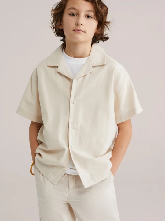 Foto van product WE Fashion Overhemd beige