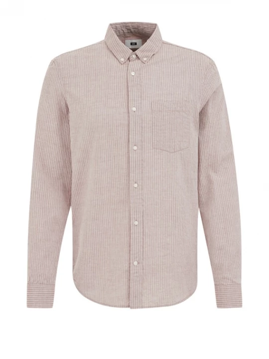 Foto van product WE Fashion Overhemd cappuccino / lichtbruin