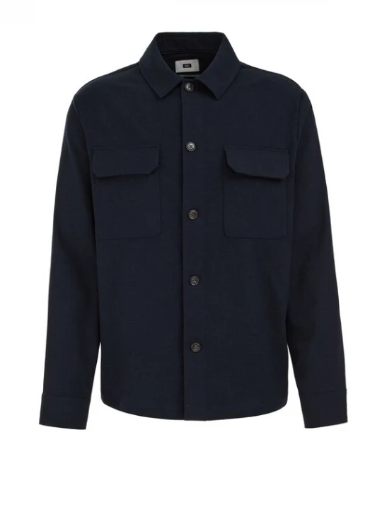 Foto van product WE Fashion Overhemd donkerblauw