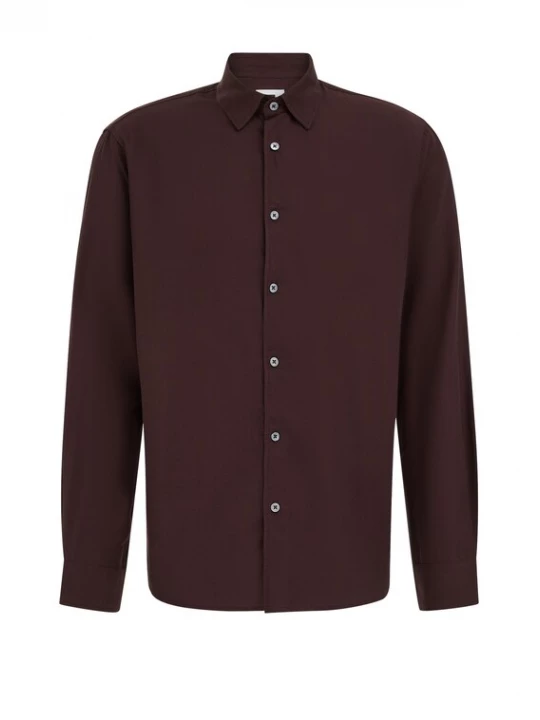 Foto van product WE Fashion Overhemd donkerbruin