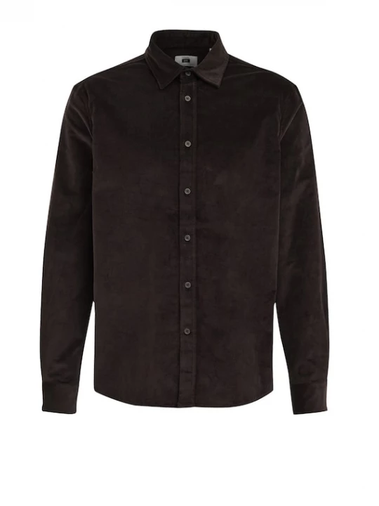 Foto van product WE Fashion Overhemd donkerbruin