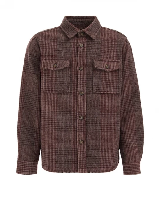 Foto van product WE Fashion Overhemd donkerrood