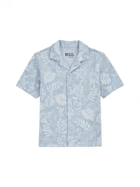 Foto van product WE Fashion Overhemd duifblauw / pastelblauw