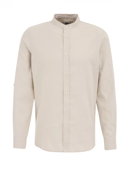 Foto van product WE Fashion Overhemd ecru / natuurwit