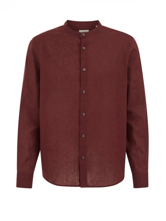 Foto van product WE Fashion Overhemd karmijnrood