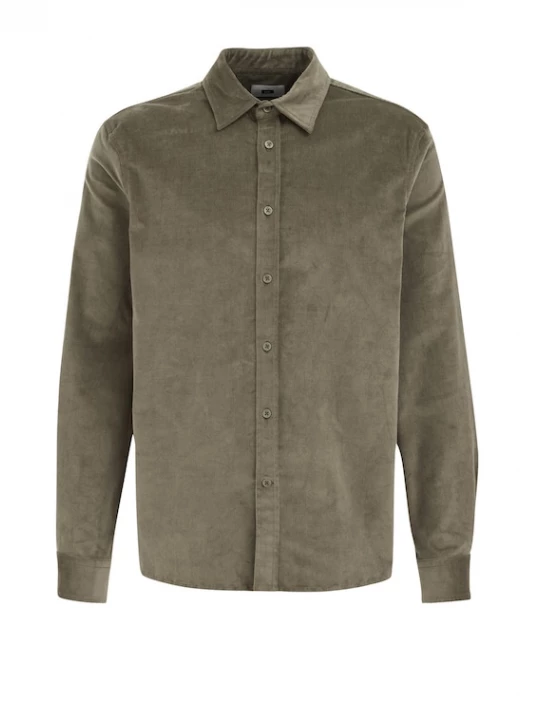 Foto van product WE Fashion Overhemd olijfgroen