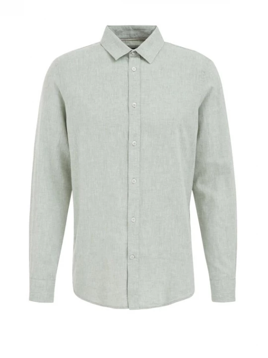 Foto van product WE Fashion Overhemd pastelgroen
