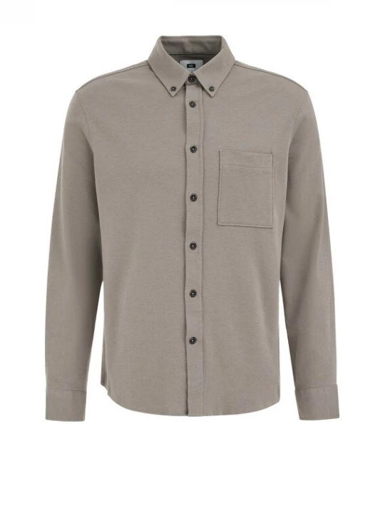 Foto van product WE Fashion Overhemd stone grey