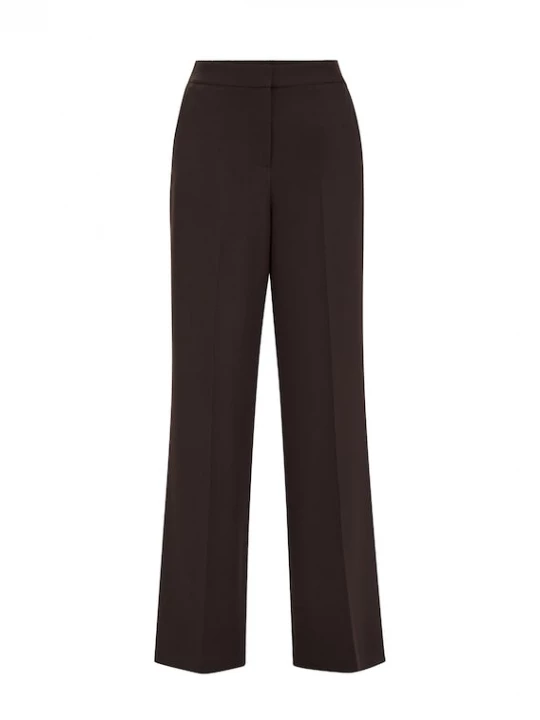 Foto van product WE Fashion Pantalon donkerbruin