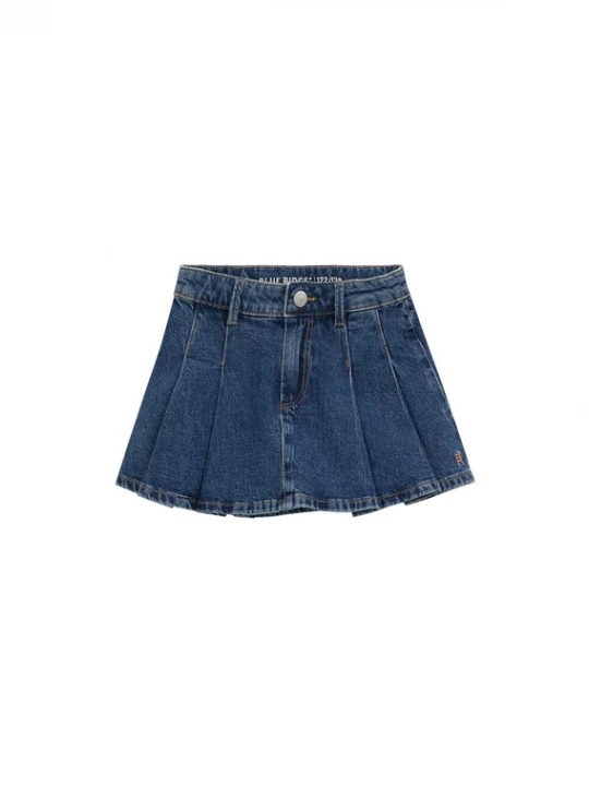Foto van product WE Fashion Rok blauw denim