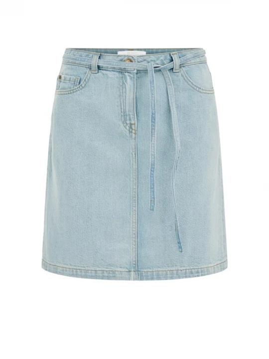 Foto van product WE Fashion Rok blauw denim