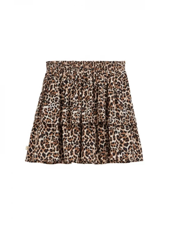 Foto van product WE Fashion Rok cognac / lichtbruin / donkerbruin