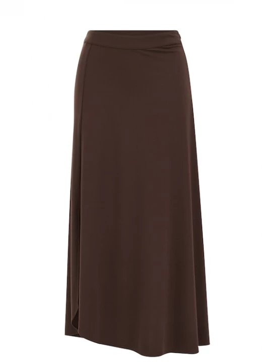 Foto van product WE Fashion Rok donkerbruin