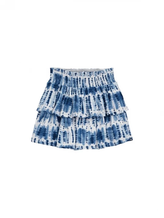 Foto van product WE Fashion Rok kobaltblauw / wit