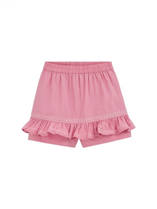 Foto van product WE Fashion Rok lichtroze / wit