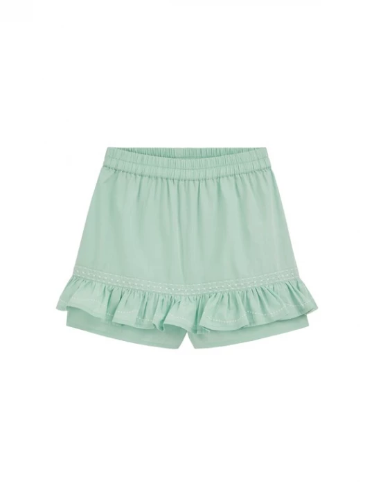 Foto van product WE Fashion Rok mintgroen / wit