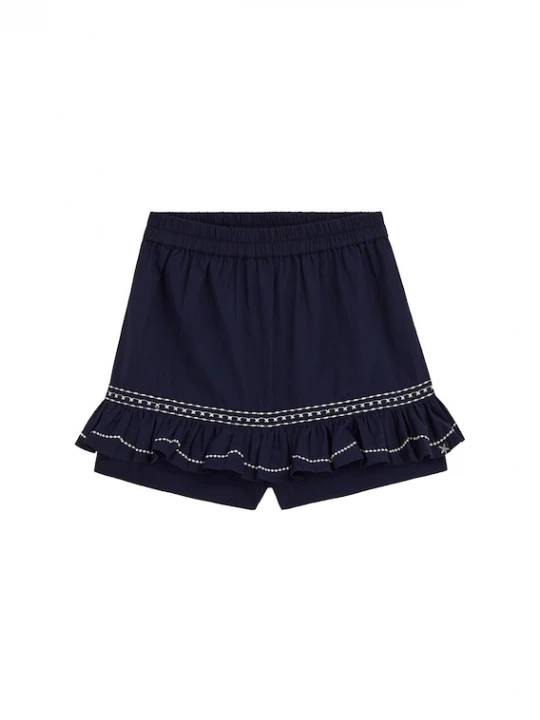 Foto van product WE Fashion Rok navy / wit