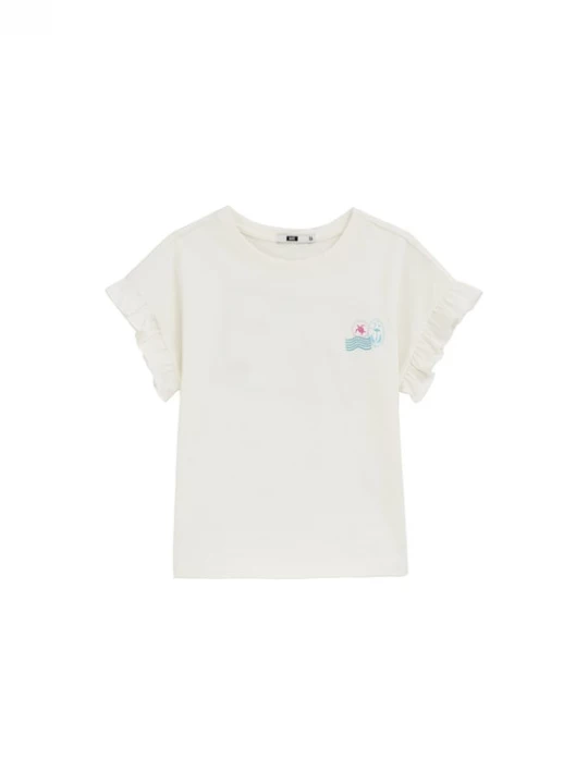 Foto van product WE Fashion Shirt aqua / pink / offwhite