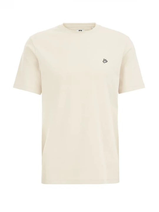 Foto van product WE Fashion Shirt beige / zwart