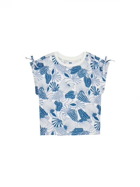 Foto van product WE Fashion Shirt blauw / lichtblauw / offwhite