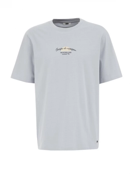 Foto van product WE Fashion Shirt blauw / lichtgeel / zwart