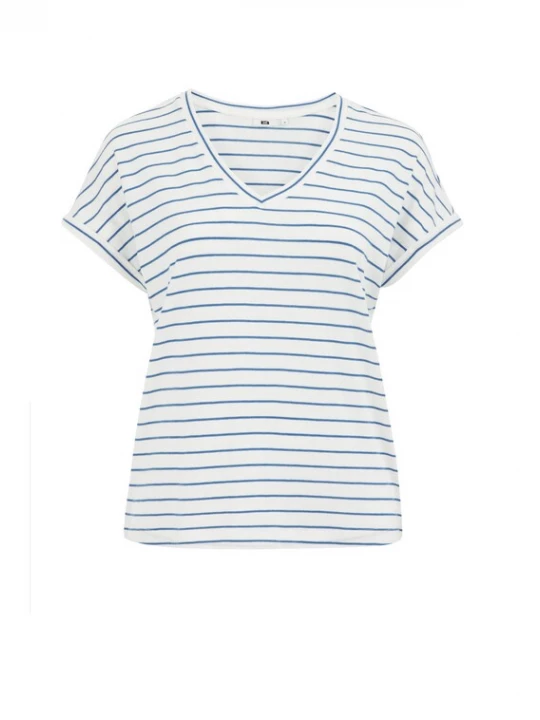 Foto van product WE Fashion Shirt blauw / wit