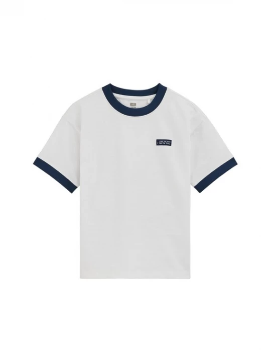 Foto van product WE Fashion Shirt donkerblauw / wit
