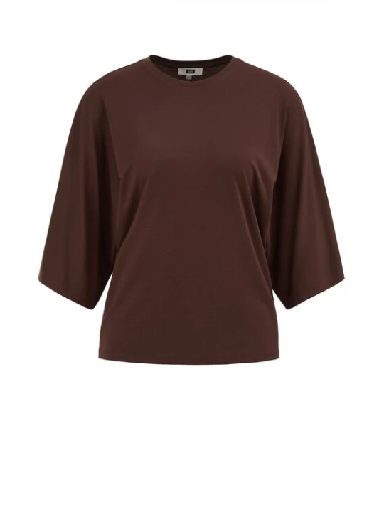 Foto van product WE Fashion Shirt donkerbruin