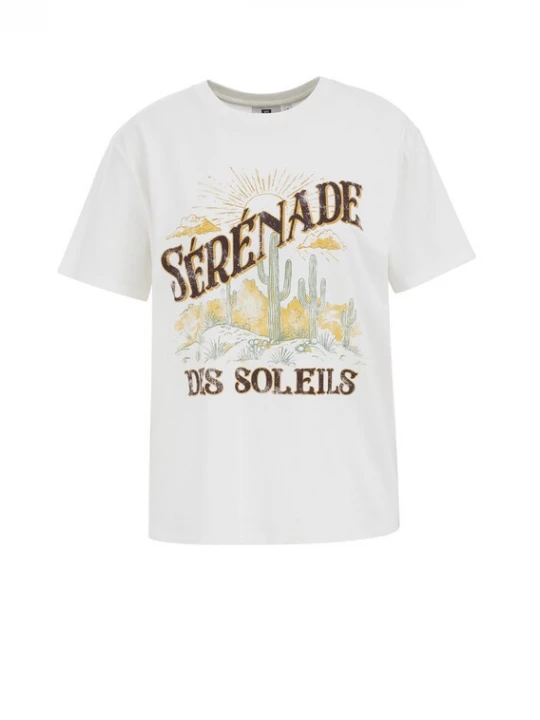 Foto van product WE Fashion Shirt donkergeel / olijfgroen / zwart / offwhite