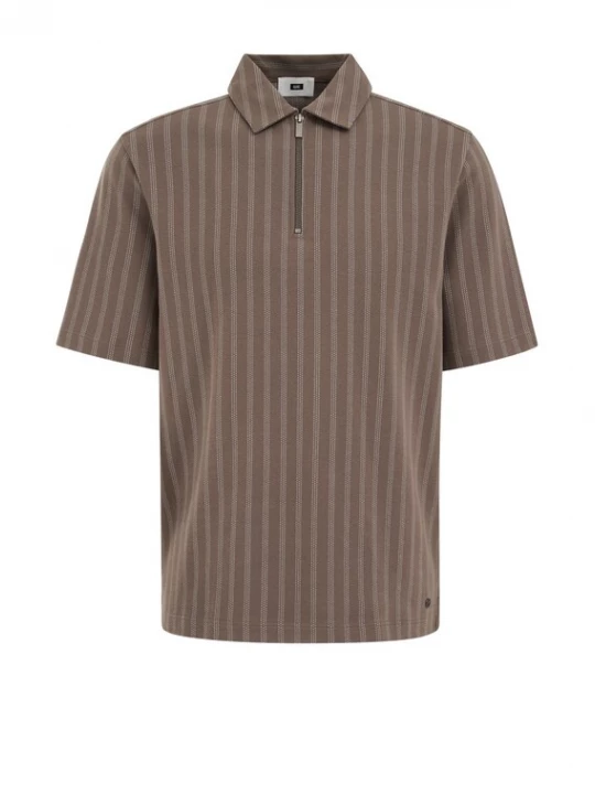 Foto van product WE Fashion Shirt donkergrijs / wit