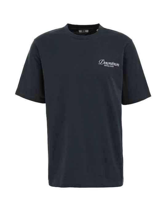 Foto van product WE Fashion Shirt donkergroen / wit