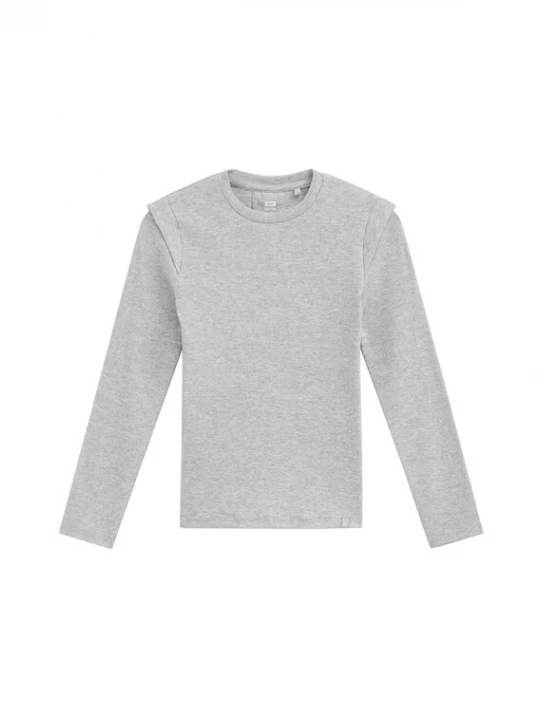 Foto van product WE Fashion Shirt grijs gemêleerd
