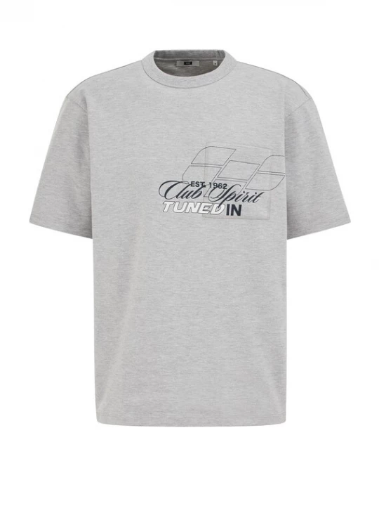Foto van product WE Fashion Shirt grijs / zwart / wit