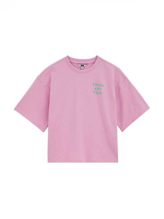 Foto van product WE Fashion Shirt groen / rosa