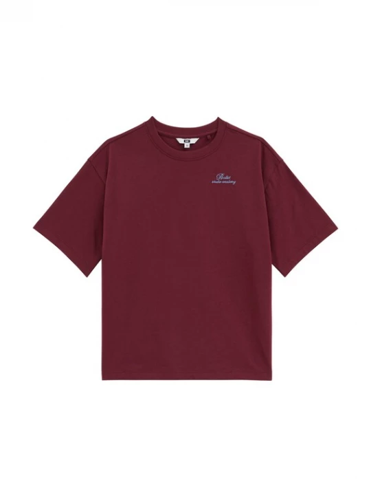 Foto van product WE Fashion Shirt lichtblauw / wijnrood / wit
