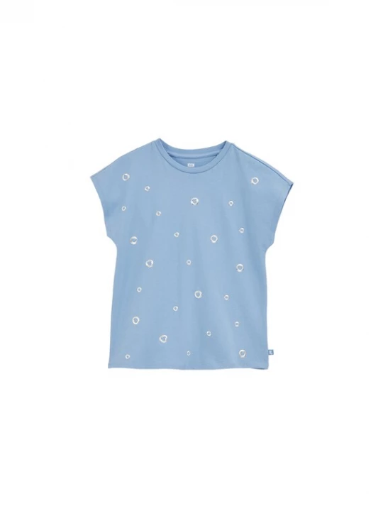 Foto van product WE Fashion Shirt lichtblauw / zilver