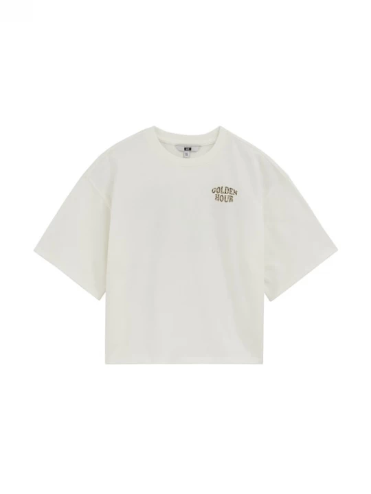 Foto van product WE Fashion Shirt lichtbruin / zwart / wit